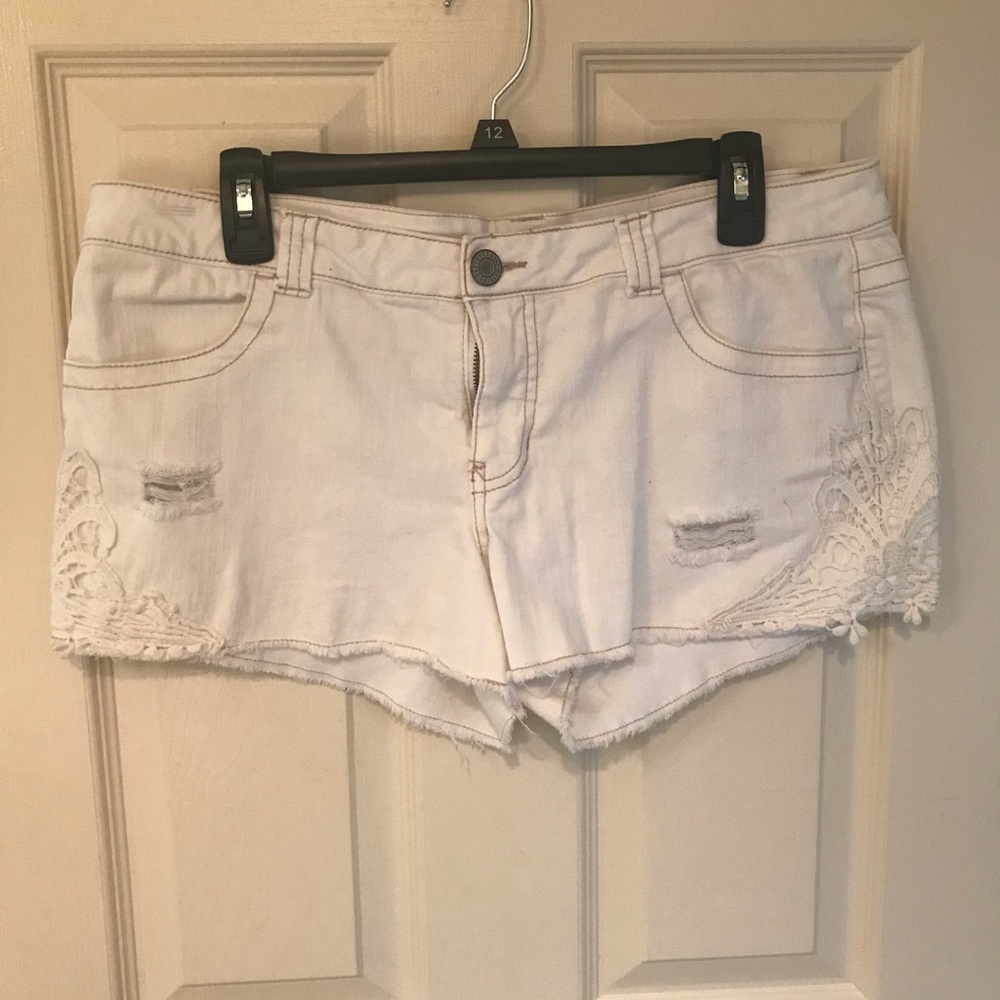 White shorts